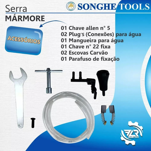Serra Mármore Songhe Tools Profissional 1300w Top Da Linha !