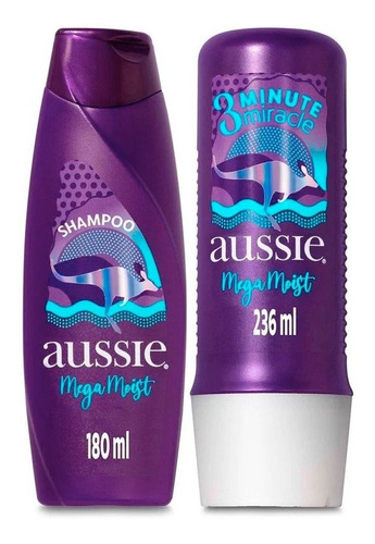 Acondicionador + Shampoo Aussie 3 Minutes Miracle Importado