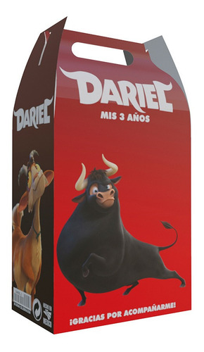 5 Cajas Dulcero Personalizadas!!! Ferdinand