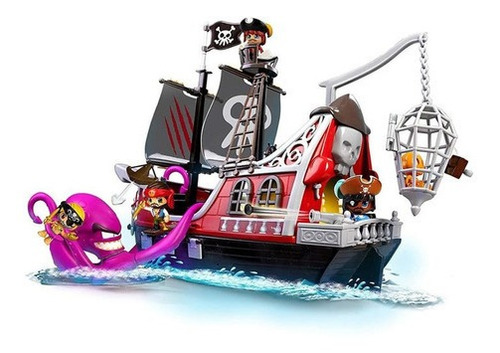 Pinypon Action Barco Pirata Ataque Al Kraken Original