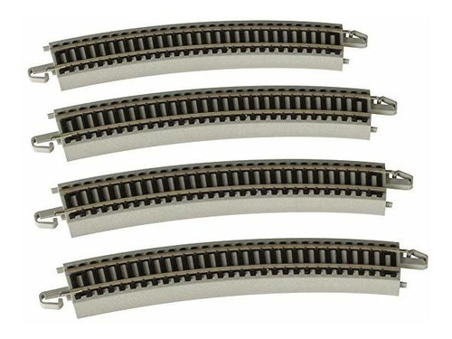 Bachmann Trenes Snap-fit E-z Track 22 Radio Curved Track (4/
