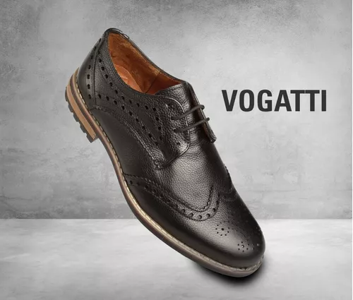 Zapatos Hombre Comodos Bostonianos Casual Acoginado Vogatti.
