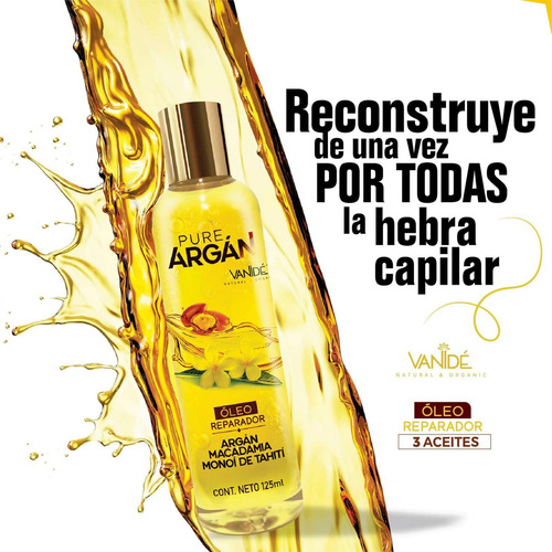 Óleo Reparador Pure Argán 2 Piezas