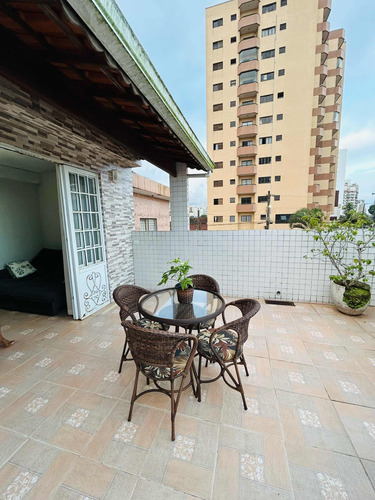 Sobrado Com Vista Mar 3 Dormitórios Vila Caiçara Pg
