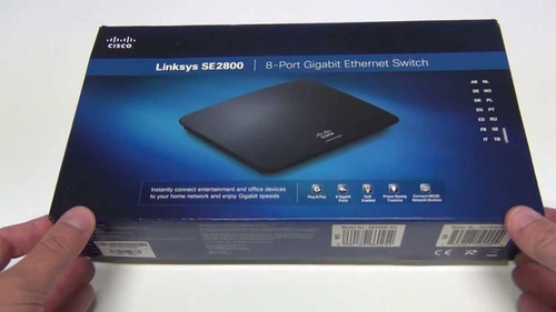 Switch Gigabit Ethernet De 8 Puertos Linksys Se2800