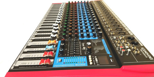 Imagem 5 de 6 de Mesa De Som 16 Canais Xlr/p10 Rec Usb Soundvoice Ms162eux