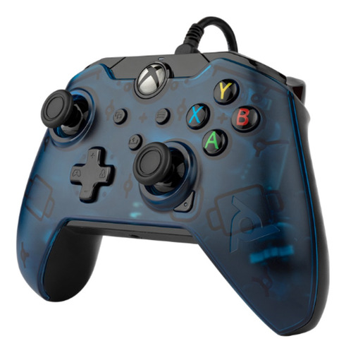 Imagen 3 de 3 de Control joystick PDP Wired Controller Series X|S midnight blue