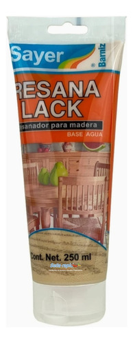 Resanador Para Madera Resana Lack 250ml Maple 2 Piezas