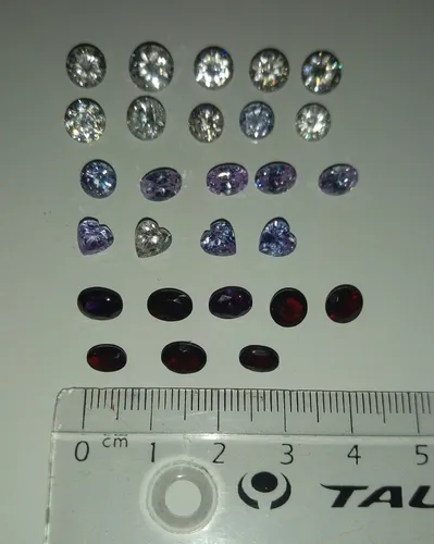 Granate, Amatista, Zirconio