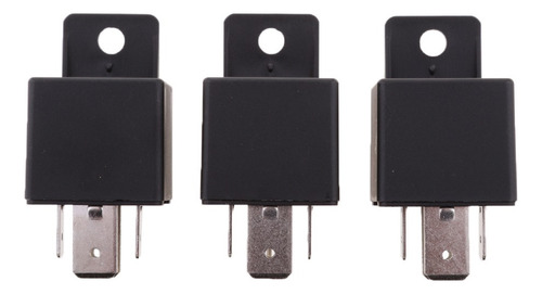 3pcs Relés Spst 5 Pin 24v 80amp Accesorio Para Barco Coche