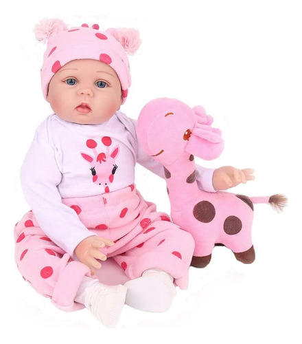 Npk Doll 48cm Muñecas Bebes Reborn Realistas Silicona Niña