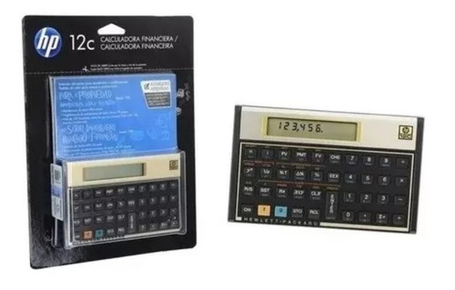 Calculadora Financeira 12c Gold 12c Hp Bt 1 Un Gold