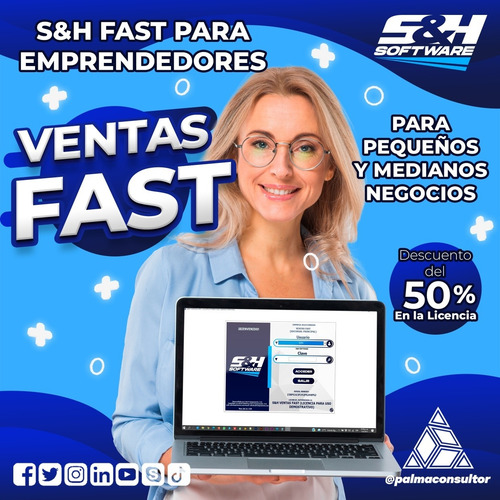 Imagen 1 de 5 de S&h Software Ventas Fast Multimonedas
