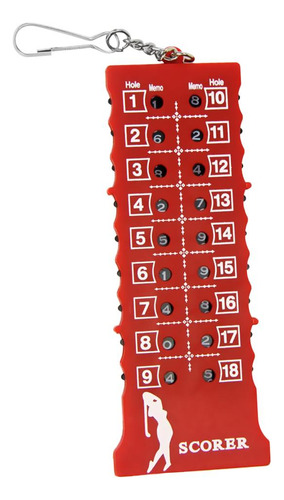 2 Mini 18 Hoyos Counter Goleador Bolsa Etiqueta