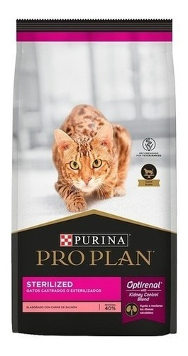 Alimento Gatos Castrados Purina Pro Plan Sterilized 3 Kg