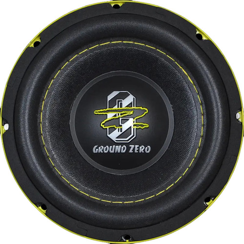 Subwoofer Ground Zero 6,5'' Radioactive Spl 2+2 Ohm 700wrms Cor Preto