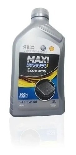 Imagem 2 de 5 de Kit 5 Lóleo Shell Maxi 5w40 502 00 Original Vw Gjzz502m2bra