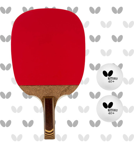 Raqueta De Tenis De Mesa Butterfly Nitchugo Japanese Penhold