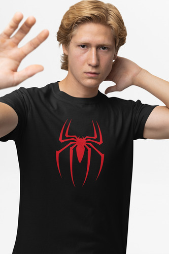 Playera El Hombre Araña De Spiderman Logo
