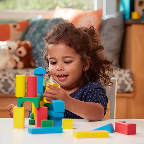 Juego de bloques de madera Melissa And Doug de 100 piezas