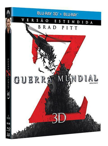 Blu-ray 3d 2d - Guerra Mundial Z - World War Z