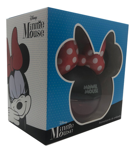 Imagen 4 de 9 de Ambientador Tablero Tipo Botella Disney Minnie Roja Aromatiz