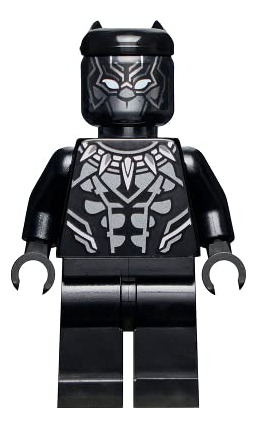 Minifigura De Lego Marvel Superheroes: Black Panther Con Roy