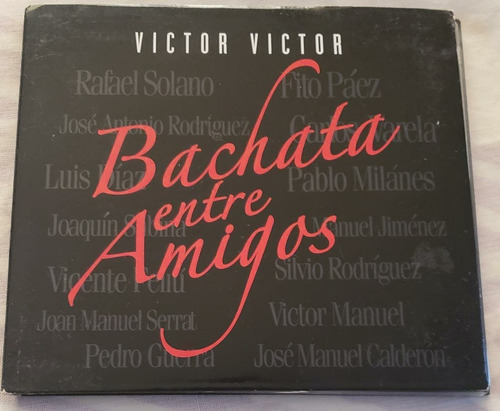 Cd Victor Victor Bachata Entre Amigos