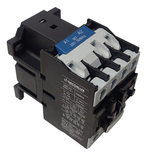 Contator Eletromagnético Tripolar Ac3 25a 220vac Co2510