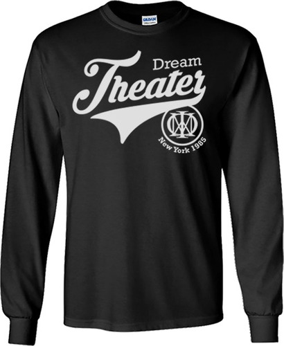 Dream Theater Playeras Manga Larga Para Hombre Y Mujer D7