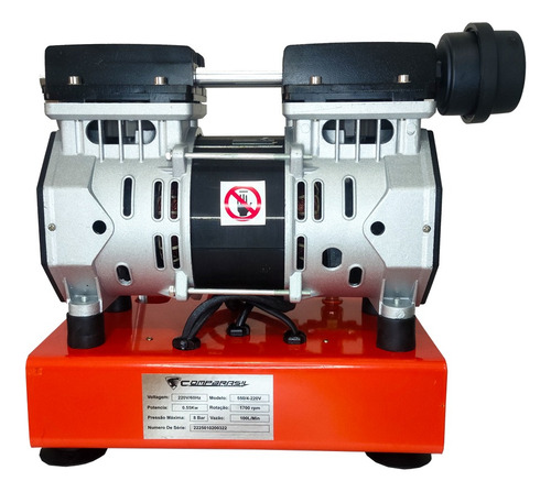 Compressor Poço Artesiano 220v Sem Óleo Ar Direto 4 Pés
