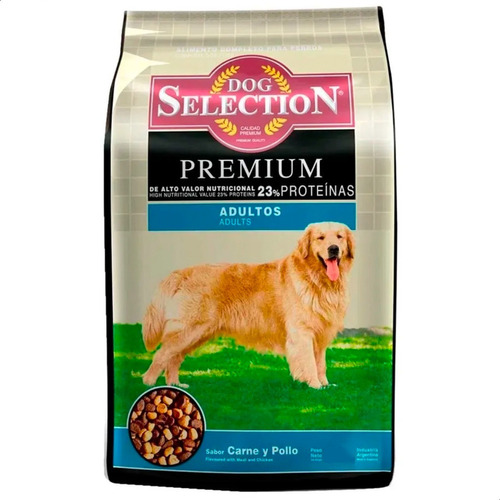 Alimento Dog Selection Premium para perro adulto todos los tamaños sabor carne y pollo en bolsa de 1.5 kg