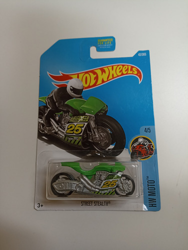 Hot Wheels Street Stealth Moto 2015 Leer Descripcion