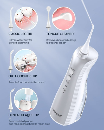 Irrigador Bucal Recargable