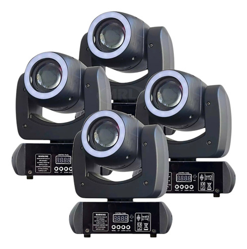 4 Moving-beam Led 100w 8 Cores 8 Desenhos Prisma 16 Face-dmx