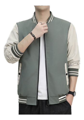 Chaqueta De Béisbol Deportiva Casual Masculina