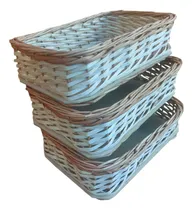 Comprar Canastos Para Panaderías Pack X 3 De 30x20x8cm Alto