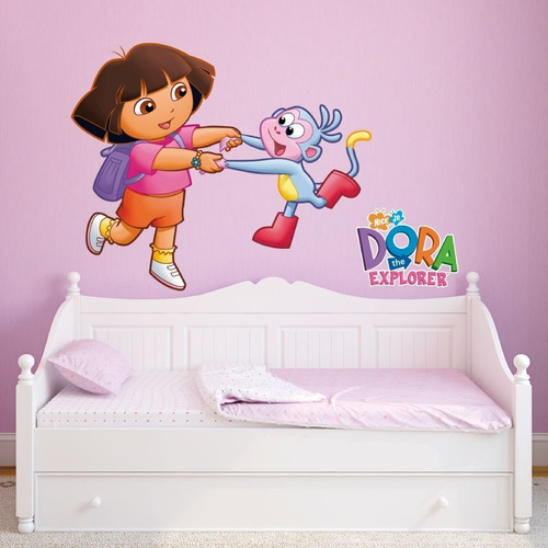 Dora-i 01 Vinilo Decorativo Dora La Exploradora, Calcomanía.