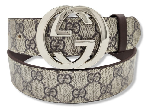 Cinturon Gg Moda Unisex Marmont Cafe Full