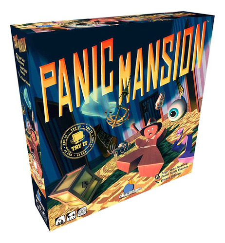 Juego De Mesa Blue Orange Panic Mansion Edición Estándar 6