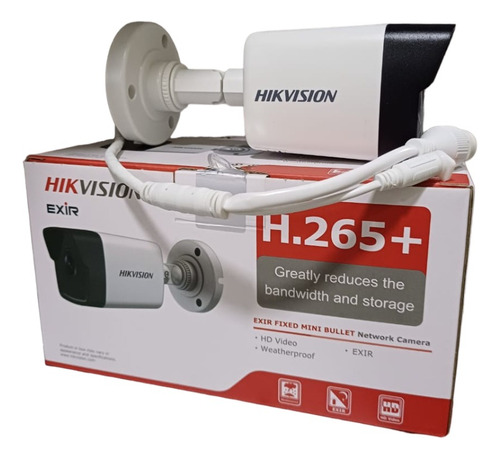 Camara De Vigilancia Hikvison Ip67 Poe Digital 3d