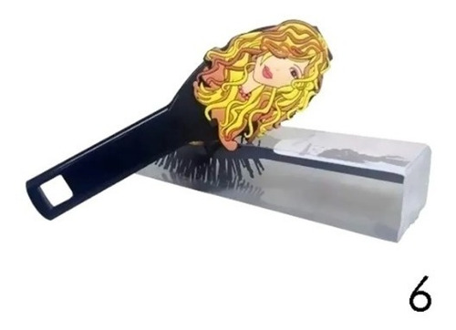 Imagen 7 de 8 de Cepillo De Cabello Cepillado Para Cabellos Largo Corto Secos