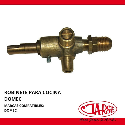 Robinete Para Cocina Horno Domec M/ant Automático X 10 Unida