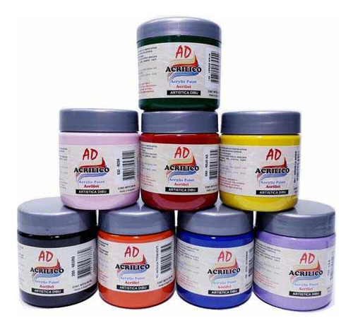 Pintura Acrilica Ad 200 Ml. Serviciopapelero