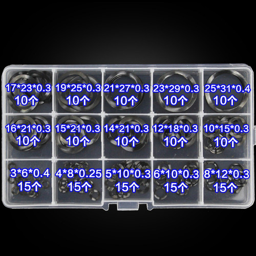 Kit Surtido De Arandelas Elásticas De 3-25 Mm, 65 Mn Mangane