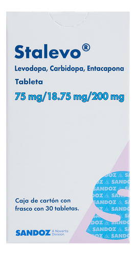 Stalevo Tableta 75 Mg/18,75 Mg/200 Mg, 30 Tabletas