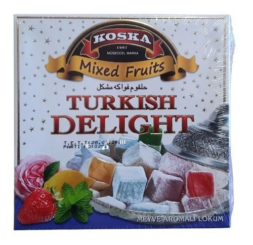 Delicia Turca Frutas Mix Turkish Delight 200g - Koska