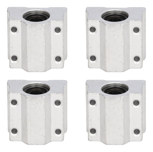 Bloque Deslizante Lineal Con Rodamiento De Bolas, 4 Piezas,
