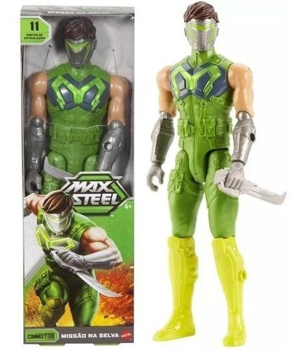 Max Steel Mision Jungla Figura De Accion Mattel