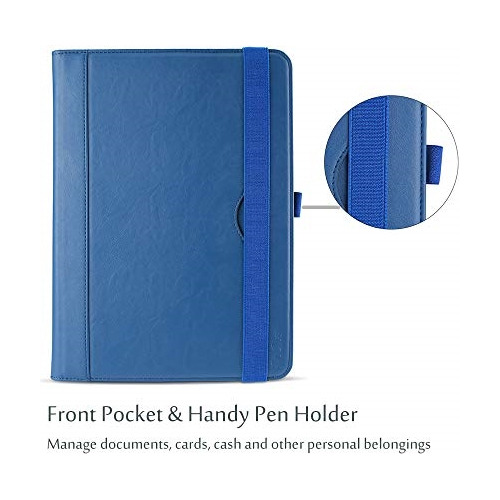 Procase Funda Para Tablet De 9 A 10 Pulgadas, Azul Marino